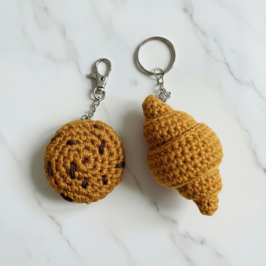 Bakery set key chains